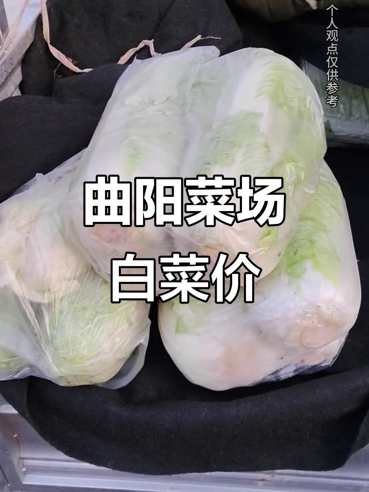 曲阳菜市场白菜价格大揭秘,三斤要多少钱?