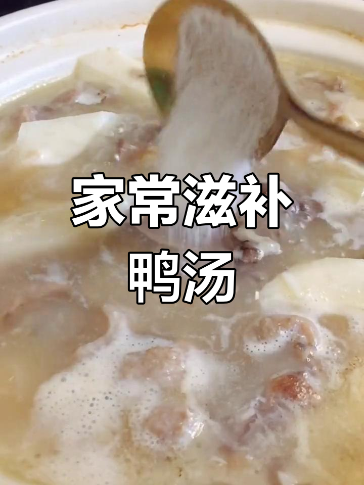 滋补老鸭汤,家常做法大揭秘!砂锅炖出美味与营养