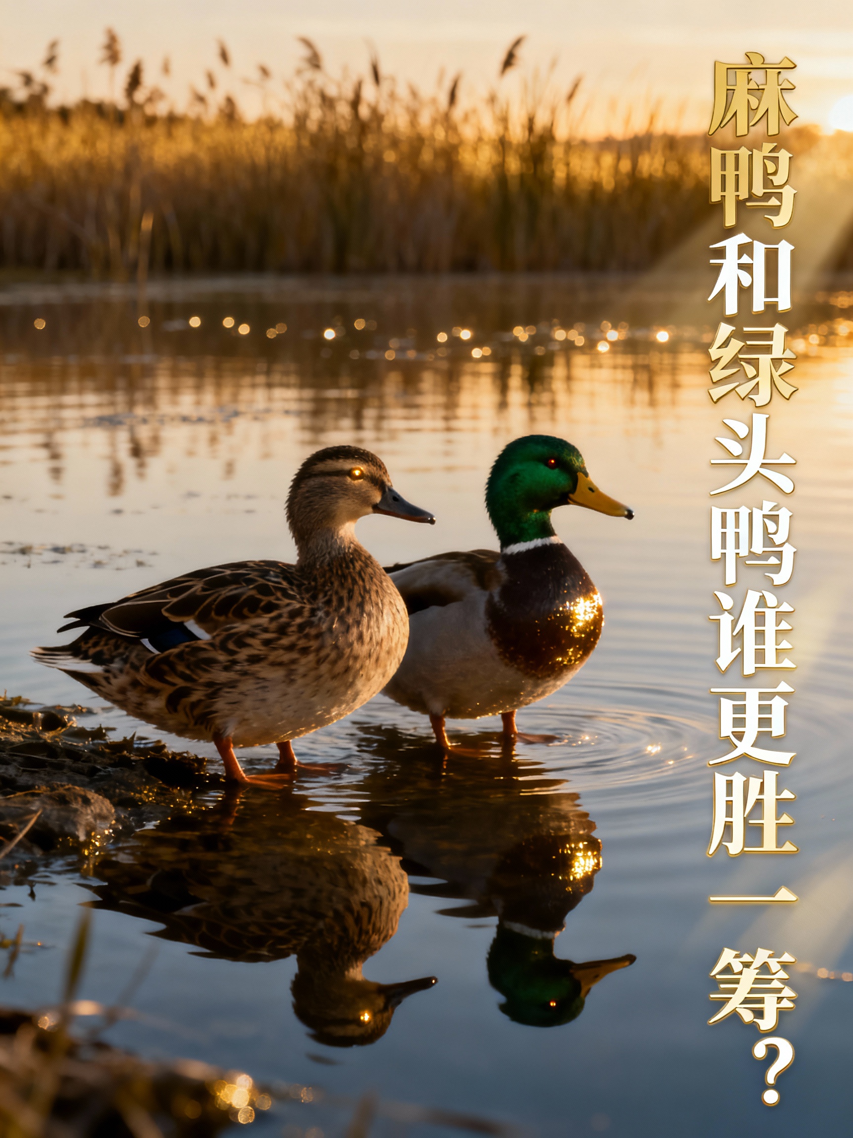 麻鸭和绿头鸭谁更胜一筹？
