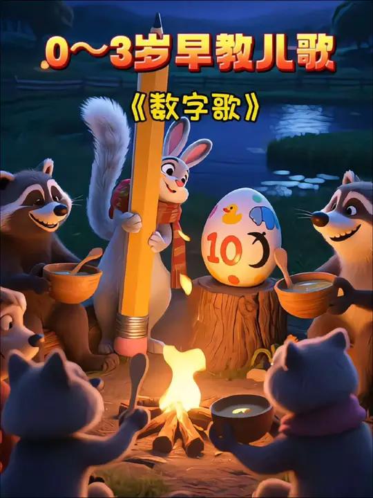 早教儿歌大全《数字歌》