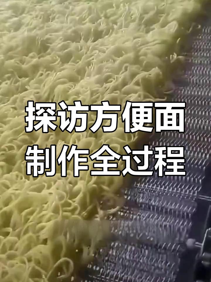 走进方便面工厂,揭秘自动化生产线背后的匠心工艺