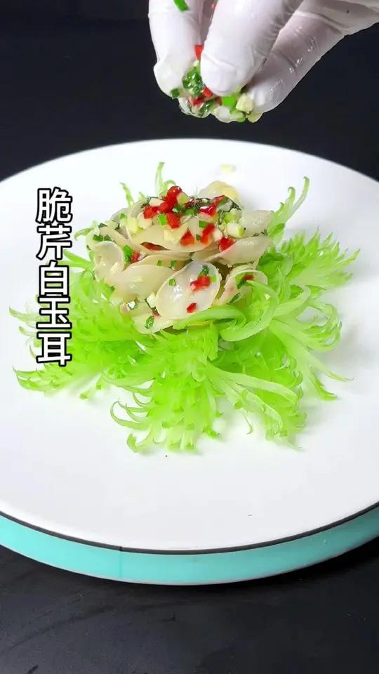 夏天一到,又爽脆又解腻的小凉菜,你还喜欢吗?果蔬造型 冷菜 凉菜系列 厨师 摆盘技巧