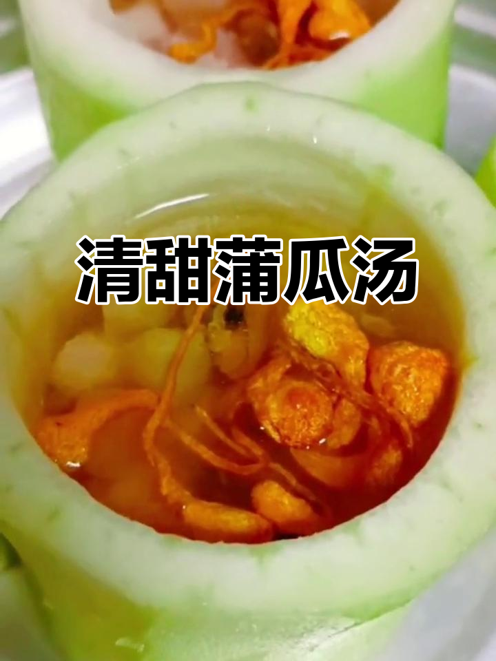 回家炖一锅清甜蒲瓜汤,让美味瞬间定格在心头