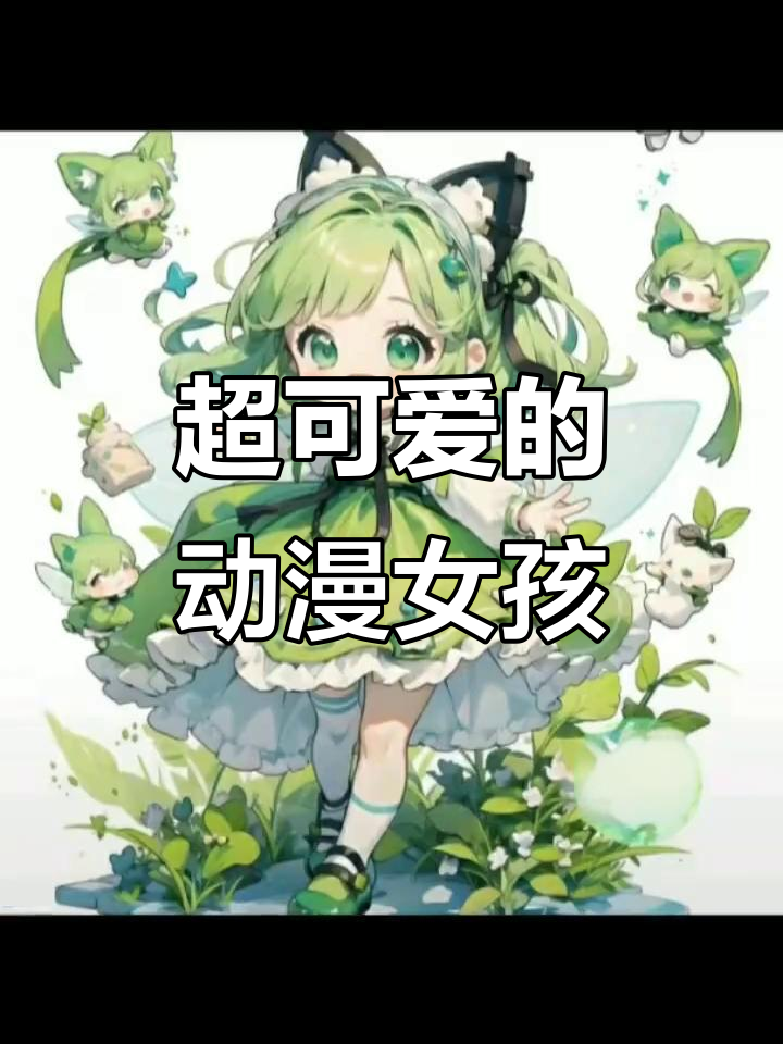 可爱卡通女生头像,萌翻了!