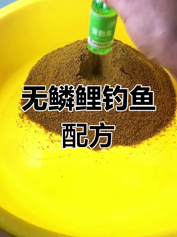 钓无鳞鲤鱼必备配方,变色龙加炖感让饵料更诱人