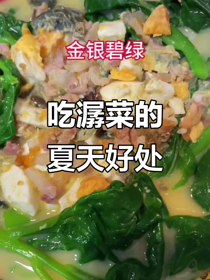 夏季必备潺菜,清热解毒又滑肠
