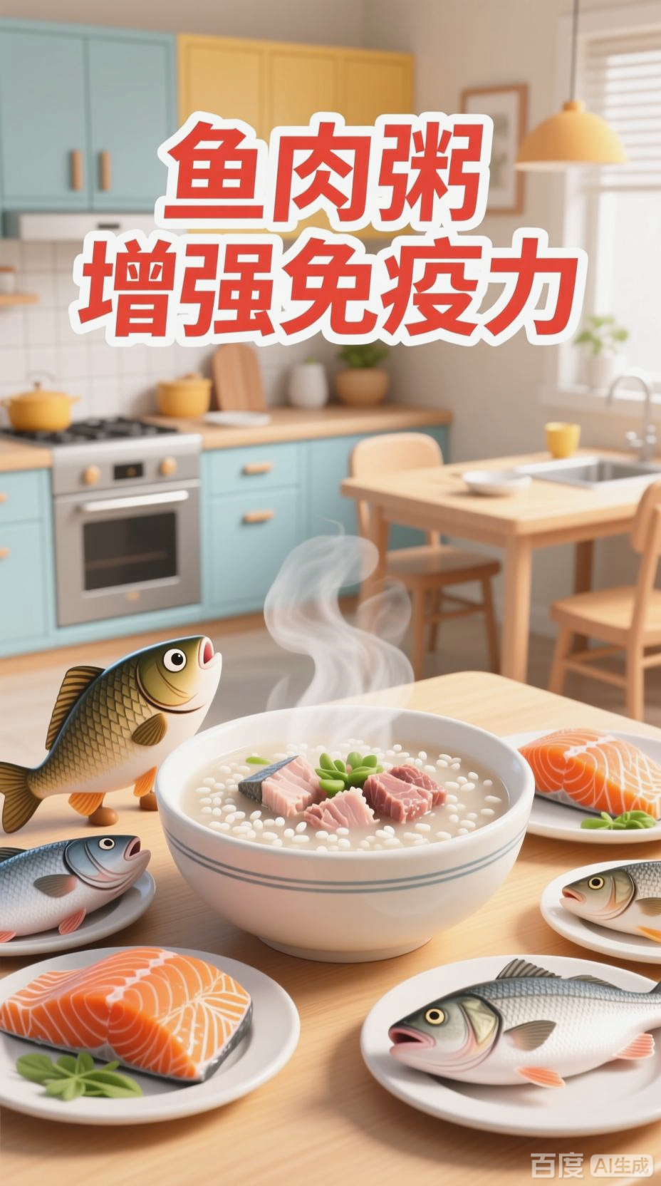 鱼肉粥,动物蛋白助力免疫提升