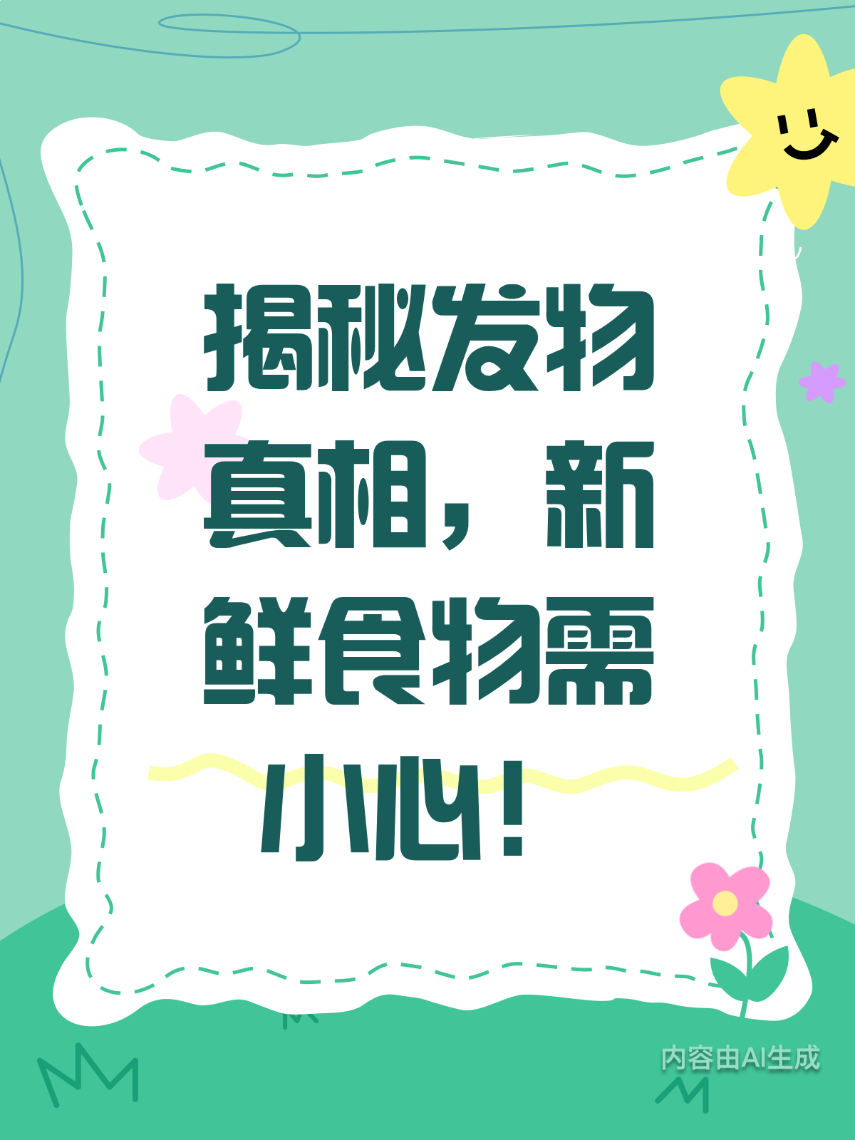 发物真相揭秘！新鲜≠安全