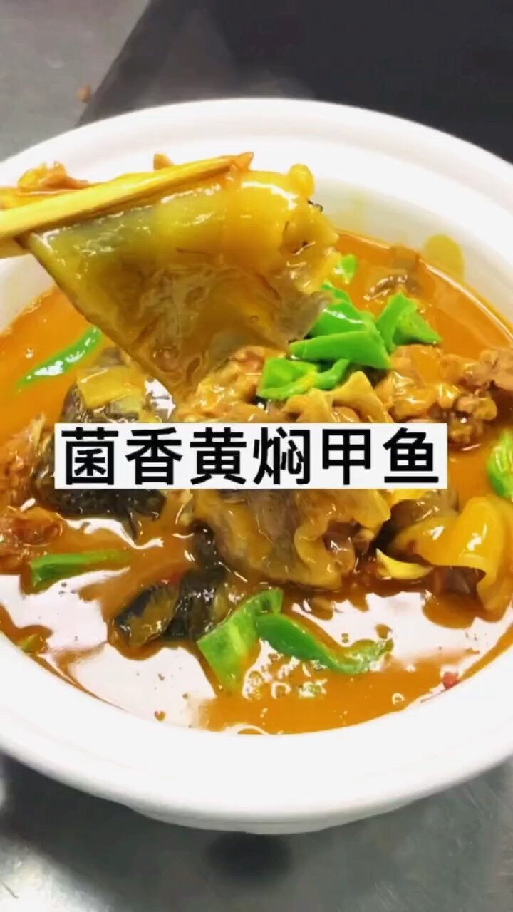 菌香黄焖甲鱼,全网非常流行的家做法分享,如
