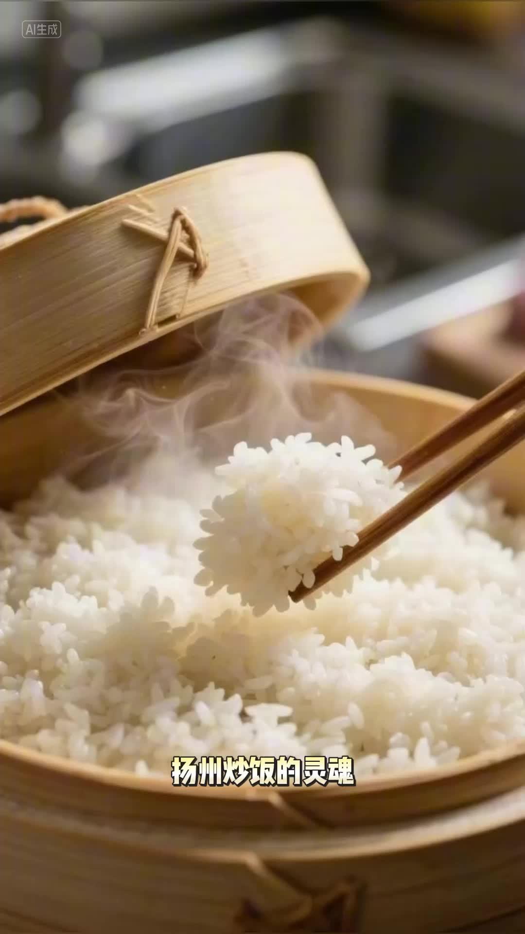 烹饪扬州炒饭,家的味道 扬州炒饭教程 美食日常 家的味道 扬州炒饭