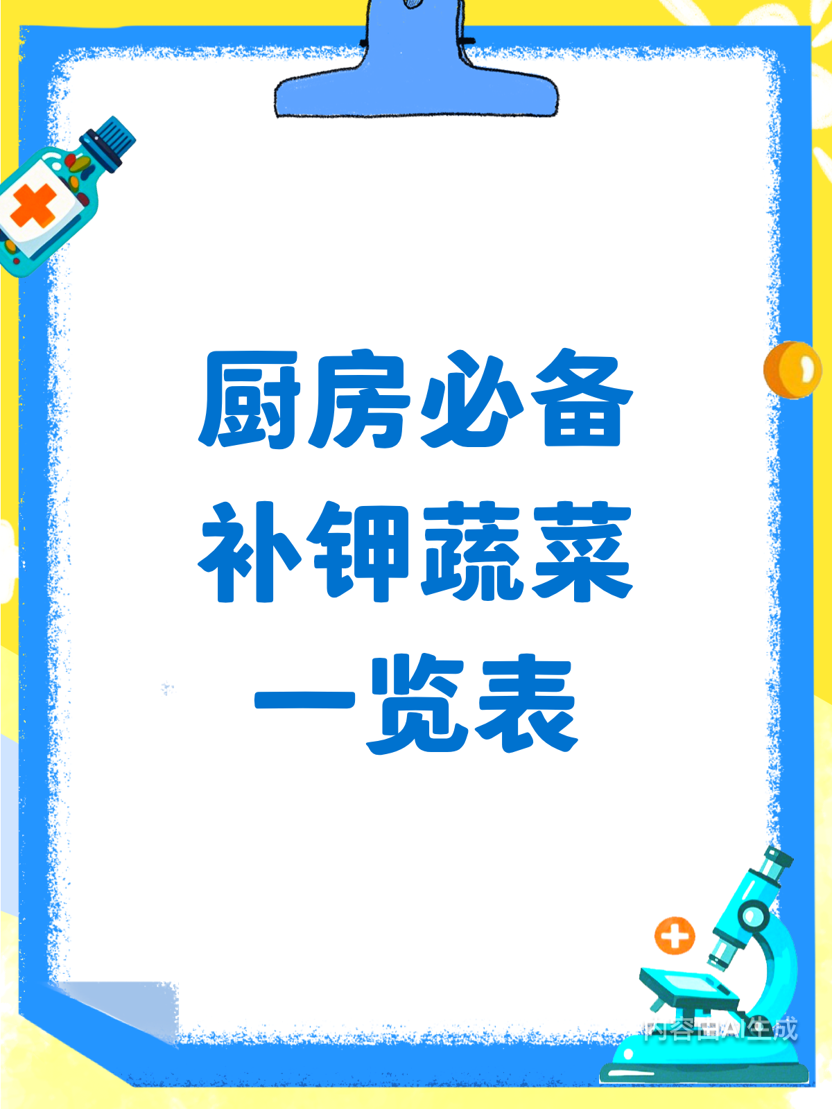 厨房宝藏!补钾蔬菜一查便知