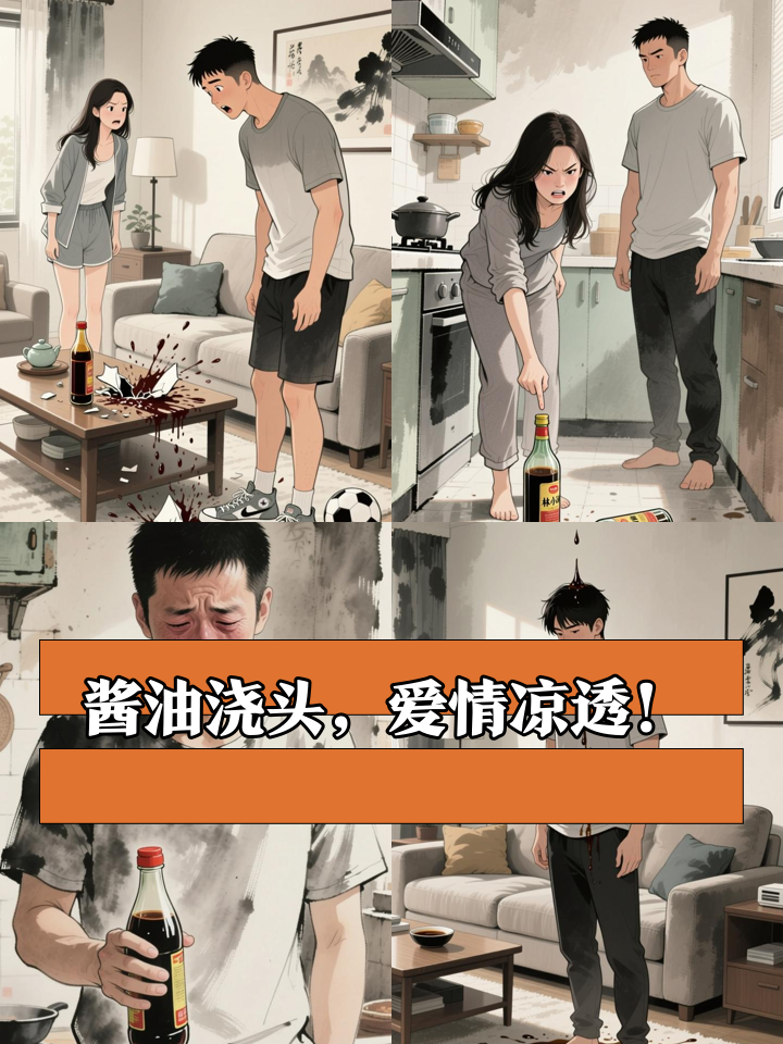 女友逼我酱油浇头道歉，下一秒她跪着求复合！