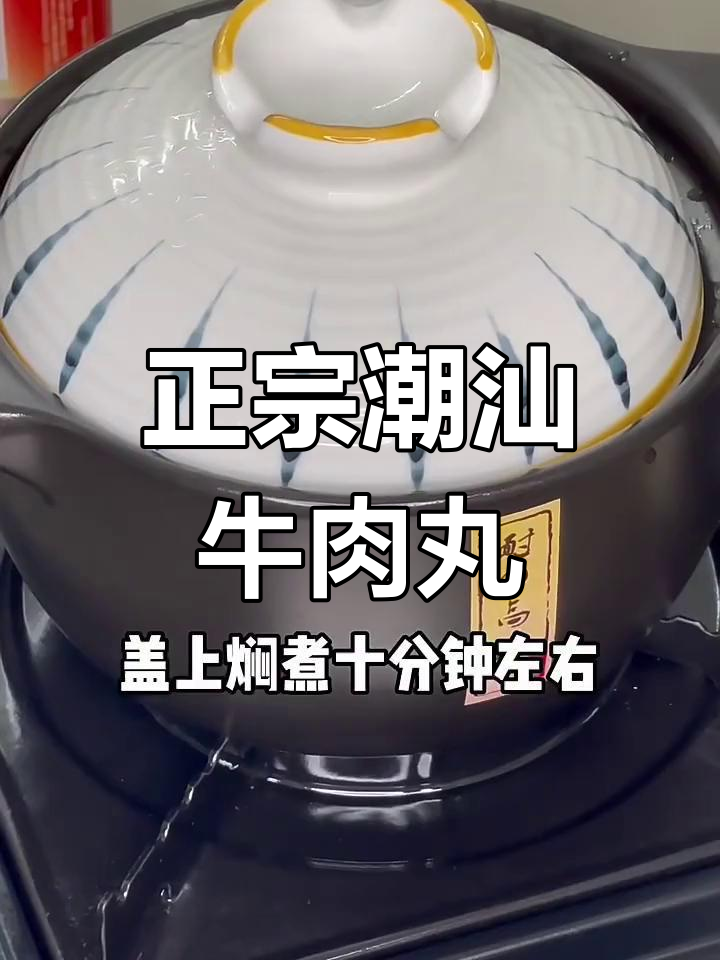 潮汕牛肉丸,火锅煮汤必备美味食材