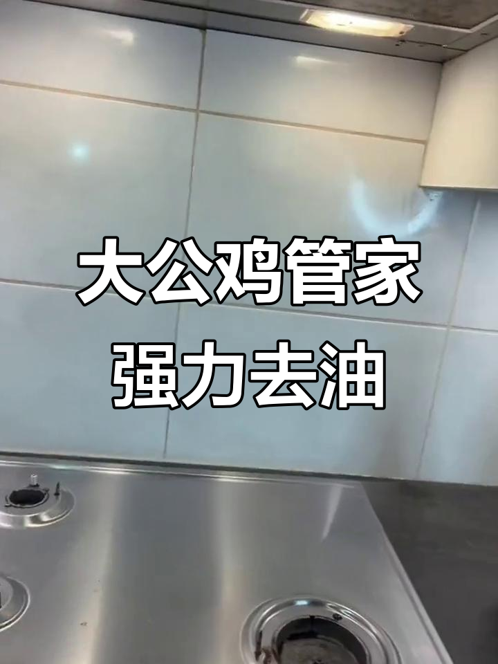 意大利大公鸡管家重油清洁剂,厨房必备去污神器