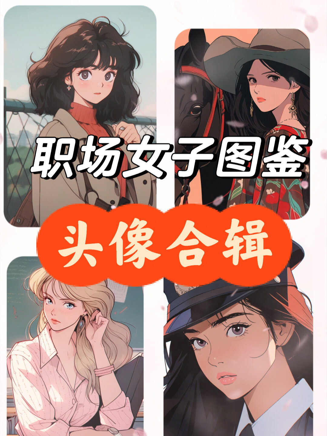 职场女子图鉴|职场头像来啦