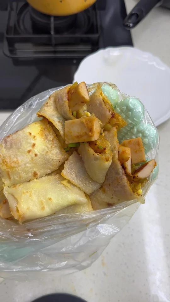 鸡蛋饼摆摊级教程!全是技巧!