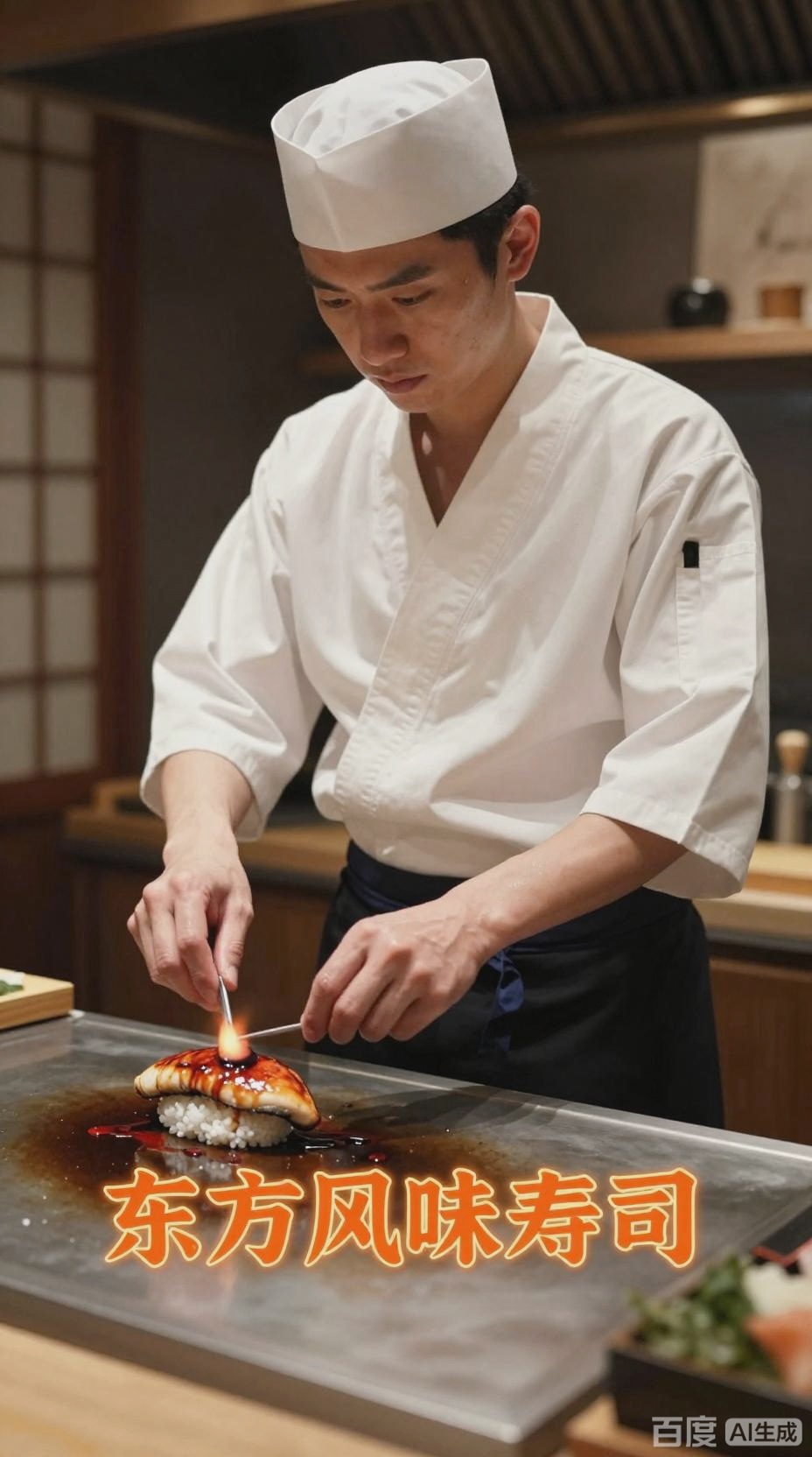 中式食材与寿司的烟火碰撞