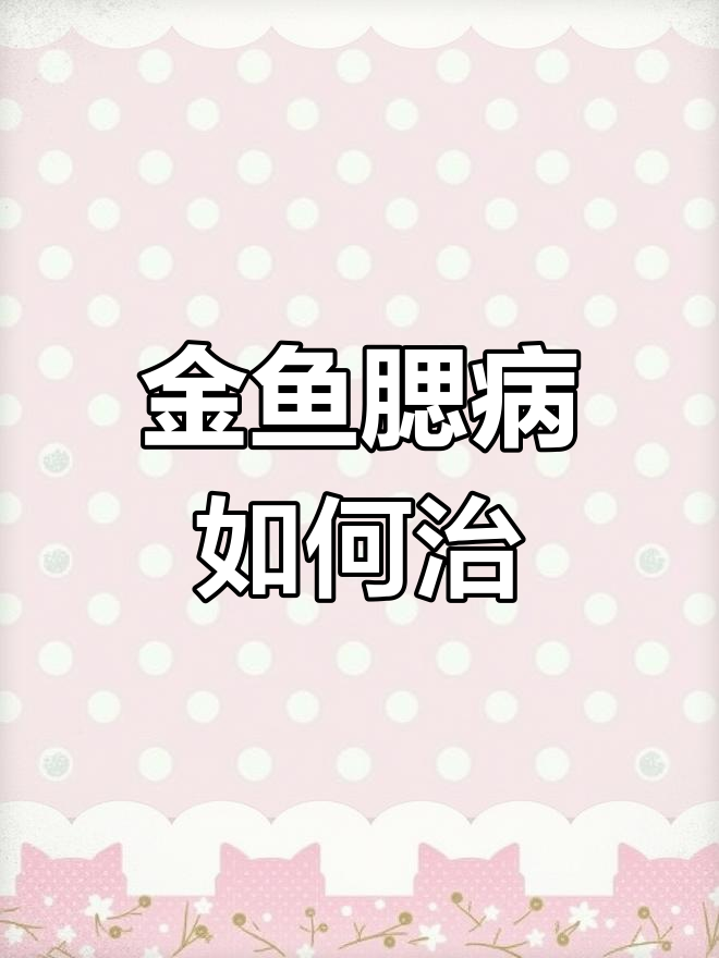 金鱼腮病治疗全攻略,轻松解决兰寿健康问题