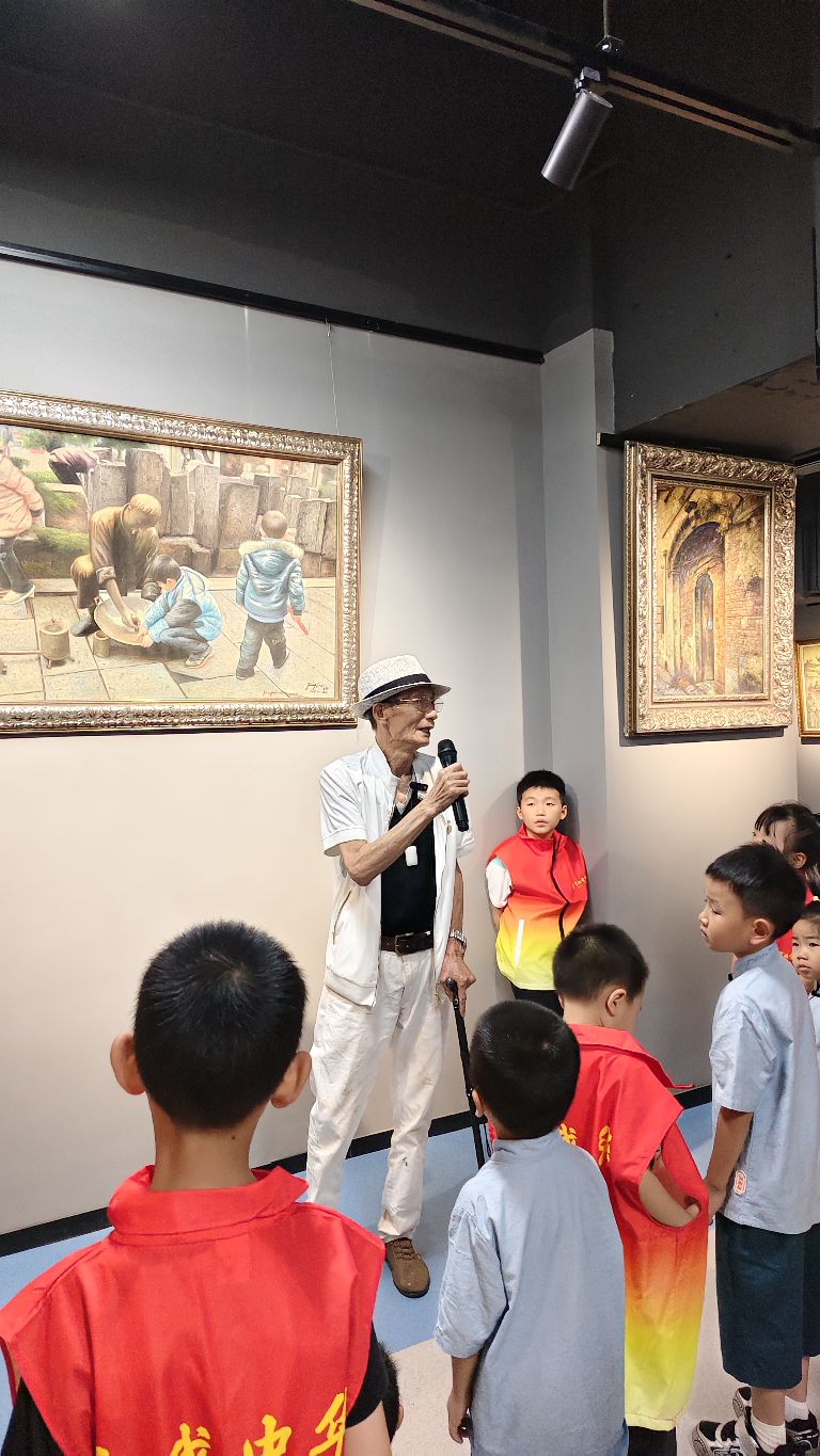 20年创作50幅老房屋油画,老画家的记忆博物馆