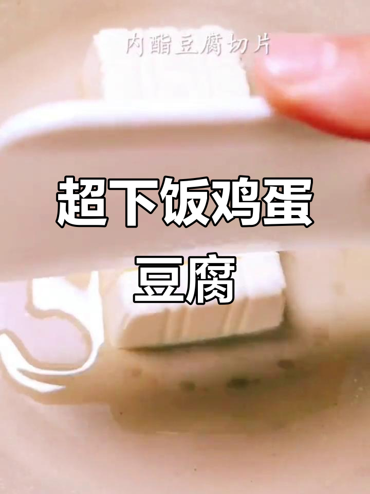 吸满汤汁的鸡蛋豆腐,配米饭吃最香!