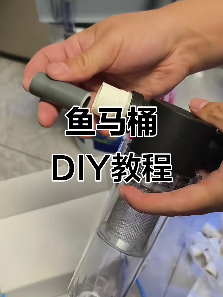 给鱼缸加个马桶,轻松解决换水烦恼