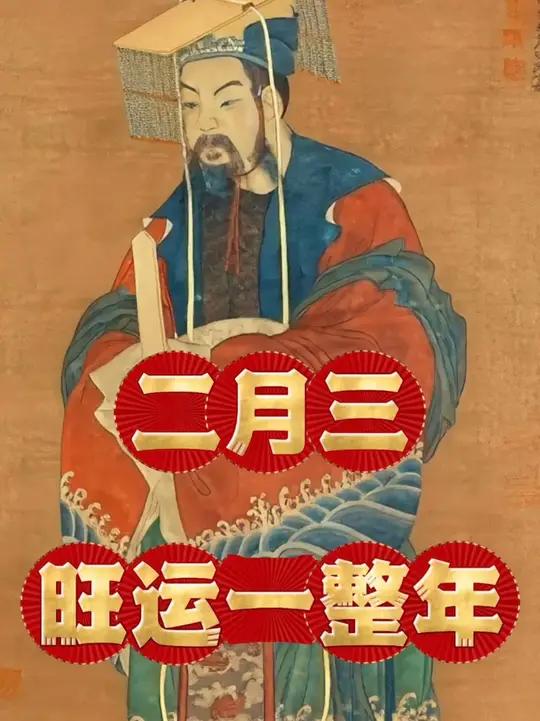 二月三拜文昌,一碗状元及第粥 旺运一整年!二月初三拜文昌,灵蛇护佑题金榜!二月初三拜文昌,