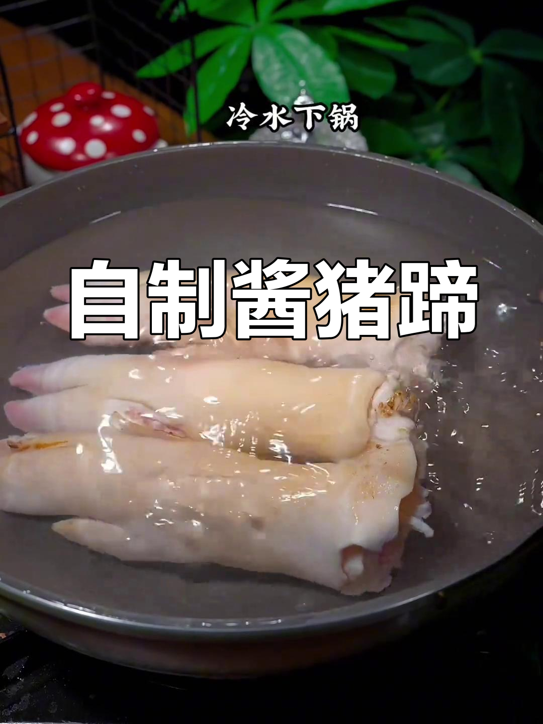 酱猪蹄的家常做法,年夜饭必备