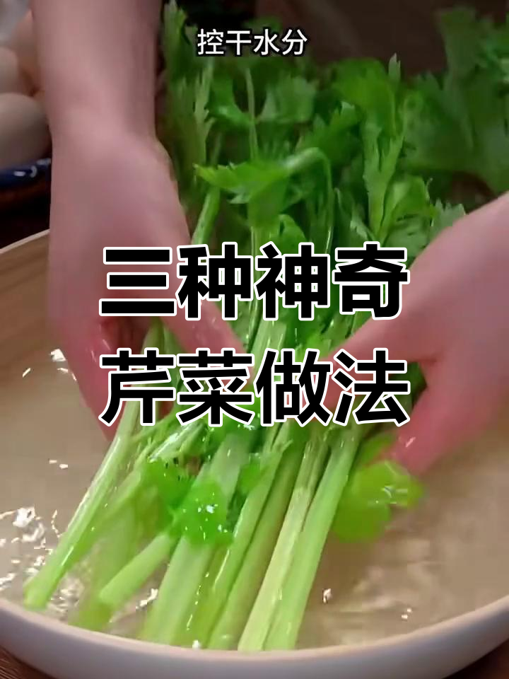 芹菜叶变美食,三种神仙做法大揭秘