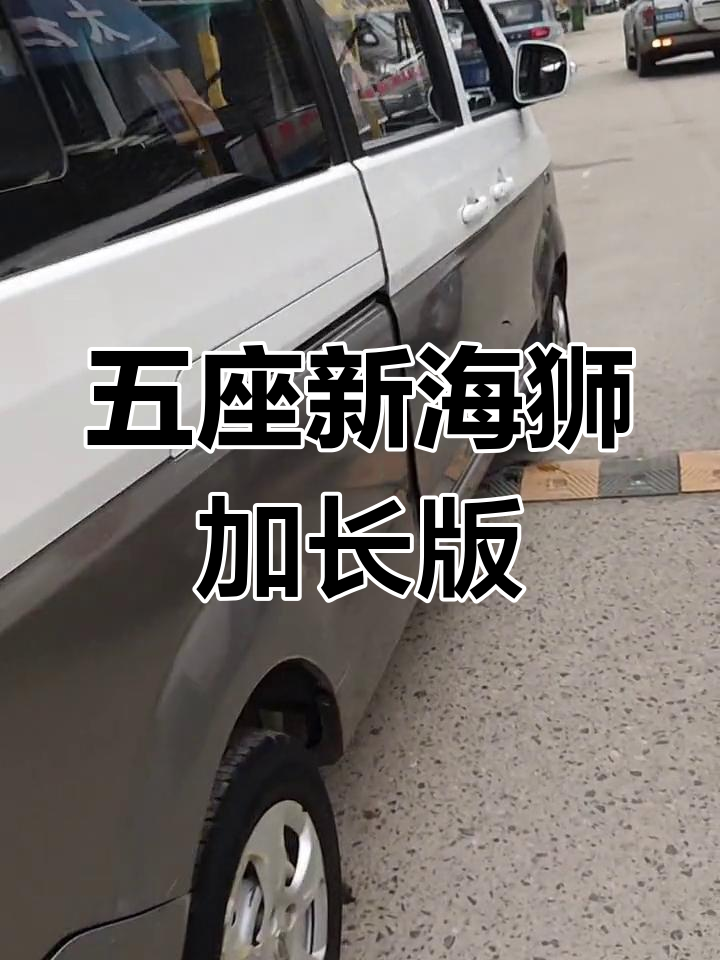 新海狮加长款五座面包车，空间大又舒适
