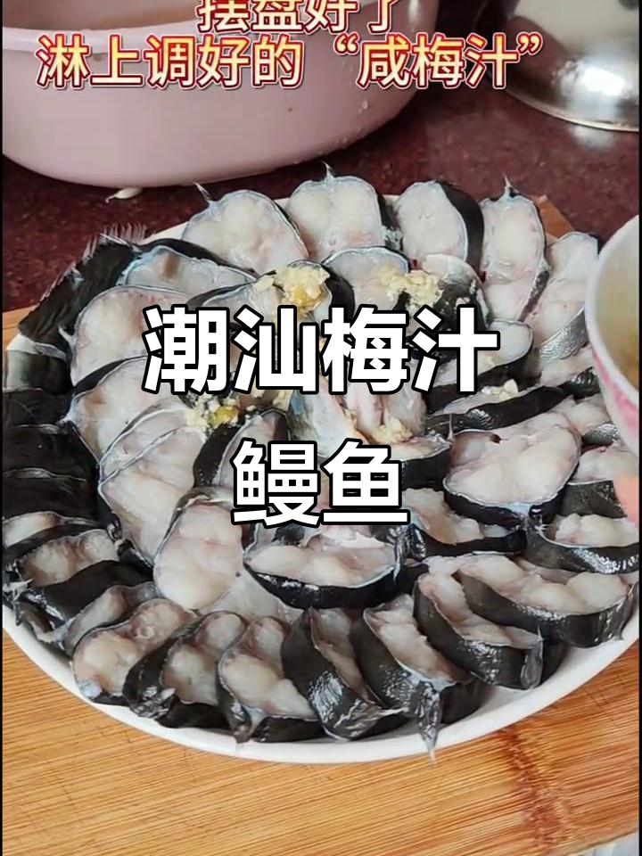 潮汕梅汁鳗鱼,酸咸开胃,家常做法大揭秘