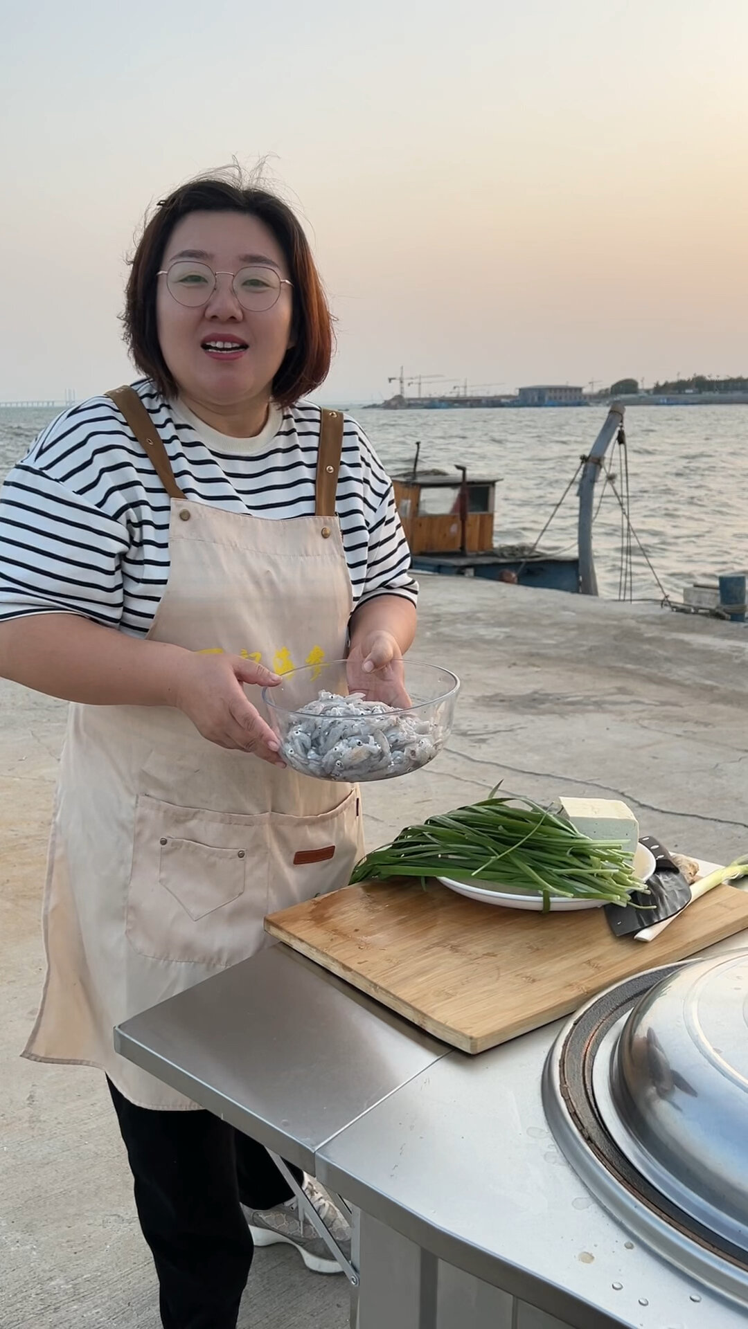 小笔管鱼炖豆腐
