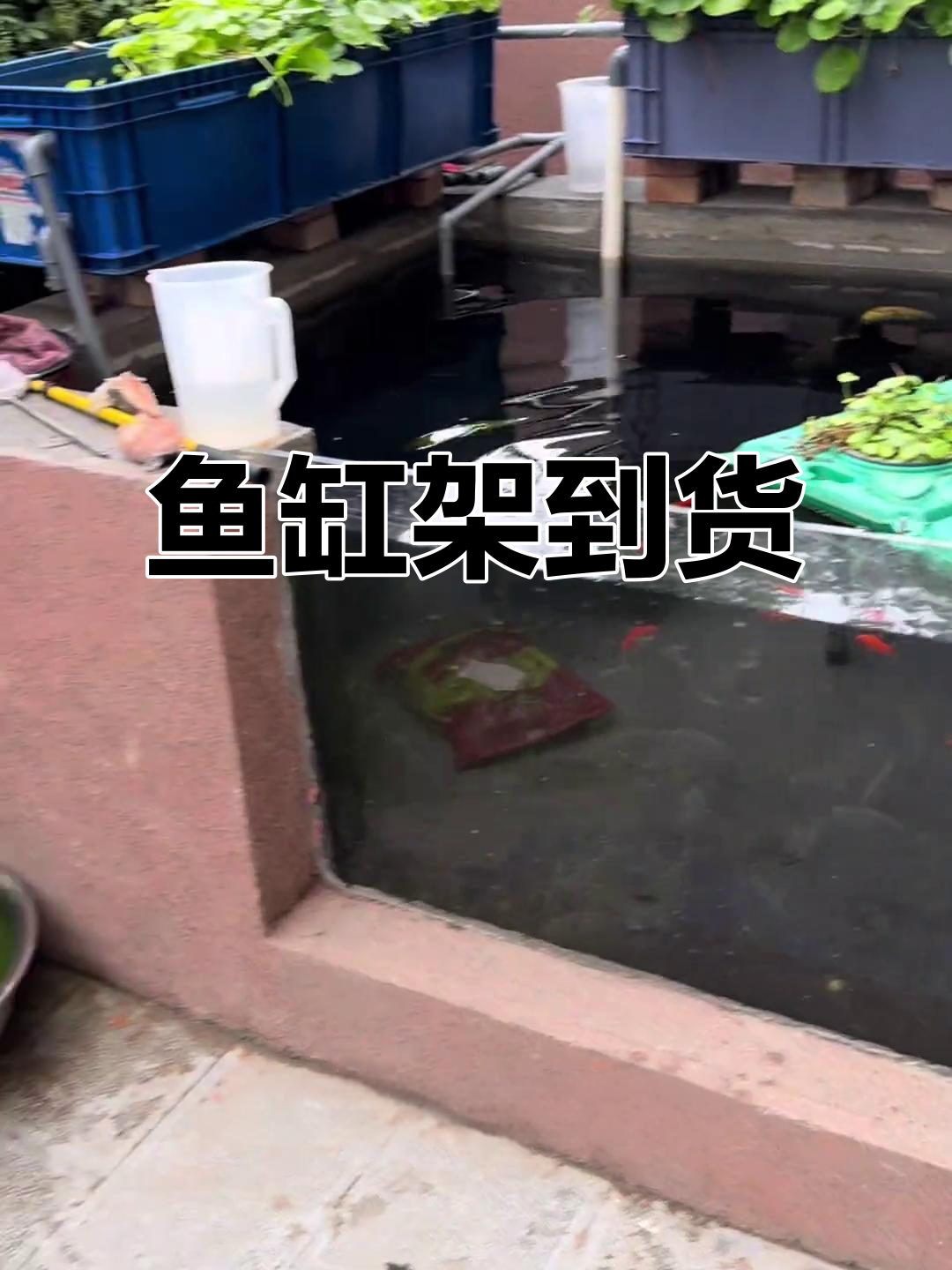 鱼缸架子到货,明天准备安装!