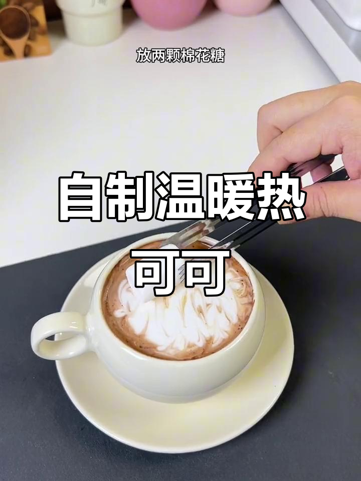 秋冬热可可,轻松自制暖心饮品,椰子碗加持更诱人