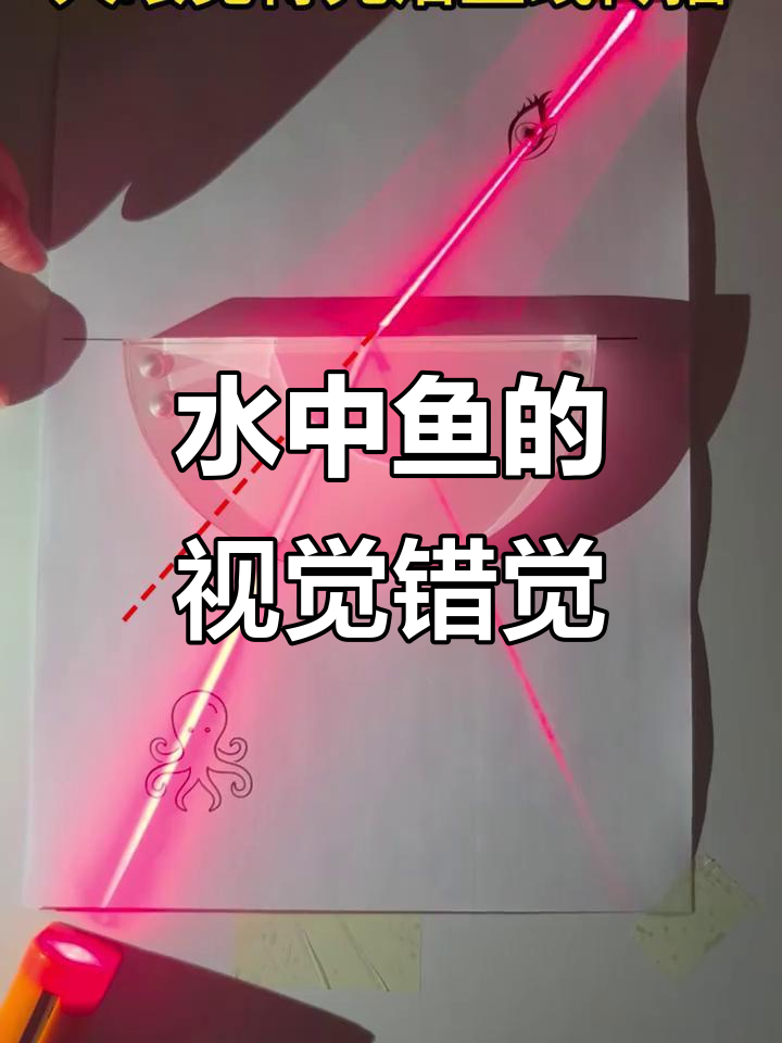 为什么看水中的鱼觉得浅?折射原理揭秘