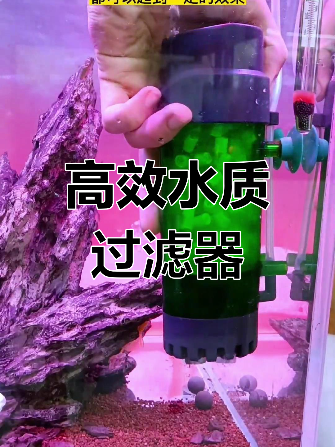 水族流化床过滤系统,快速稳定水质