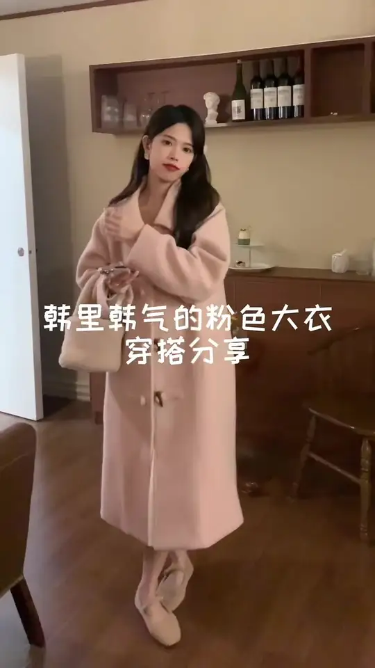 现实非电影，错过难再得，牛角扣大衣穿搭别错过！