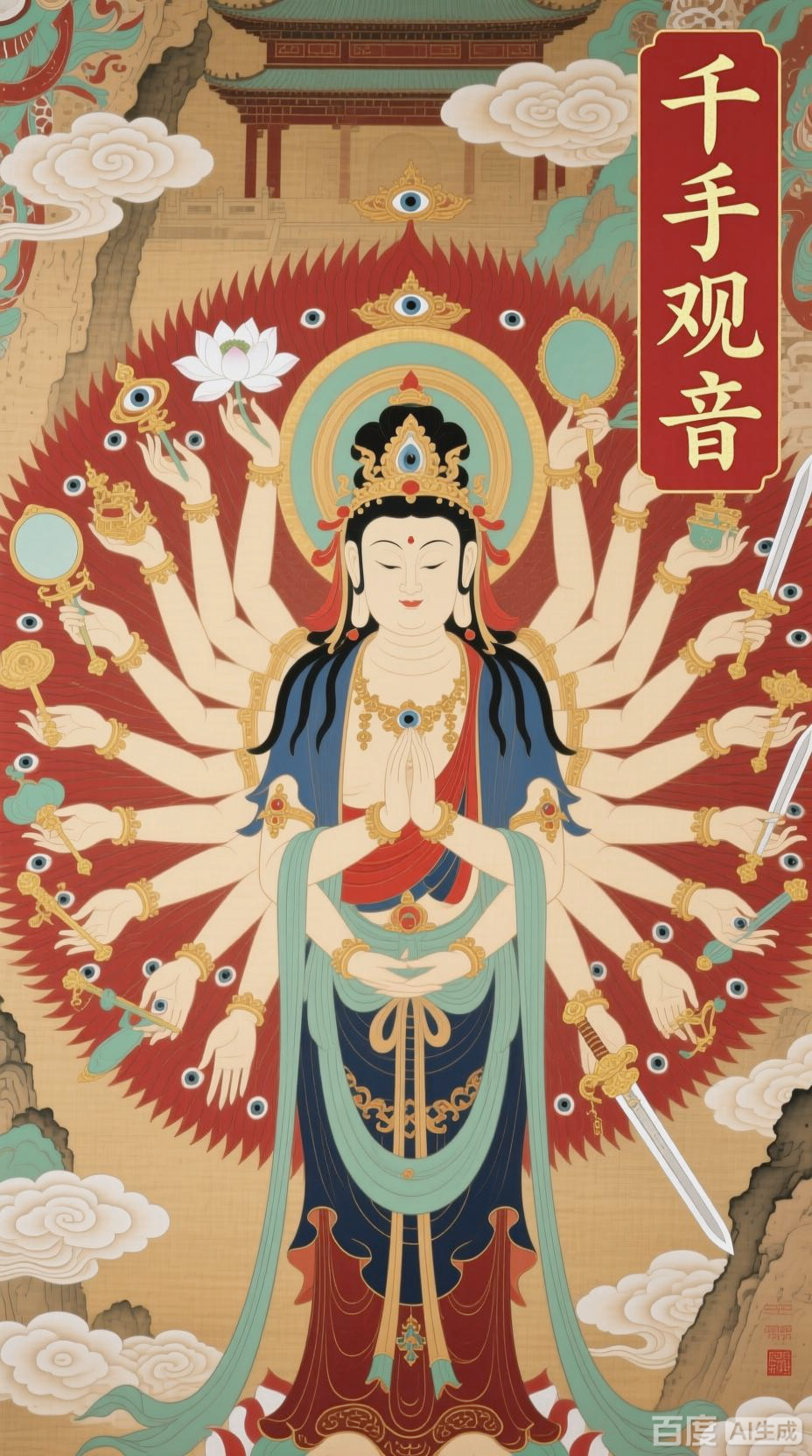 观世音菩萨之千手观音的神秘魅力