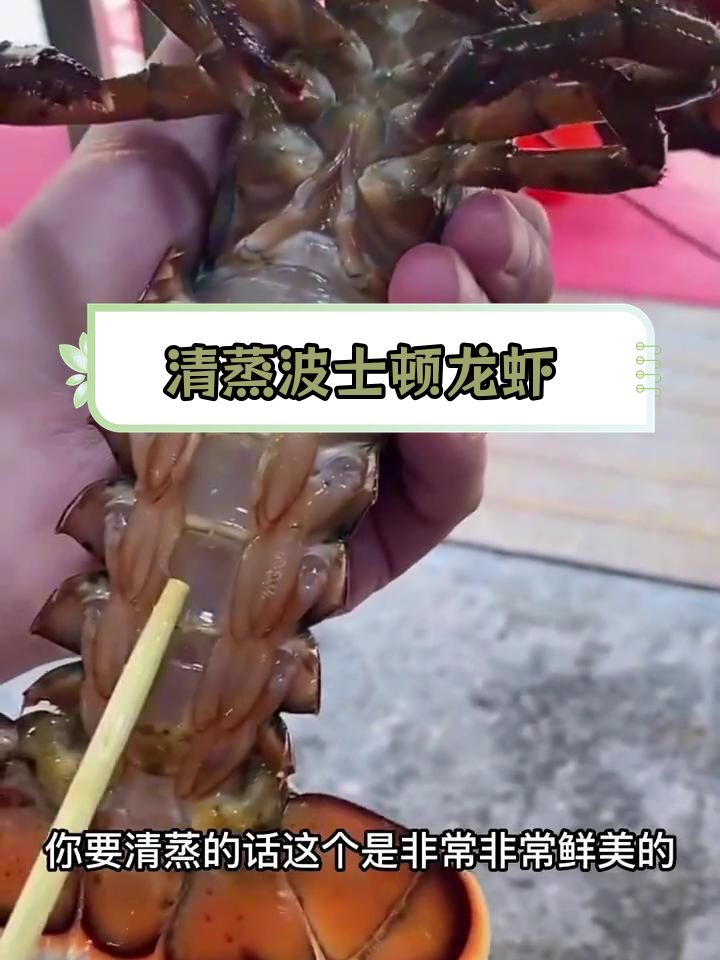 波士顿龙虾清蒸做法全攻略