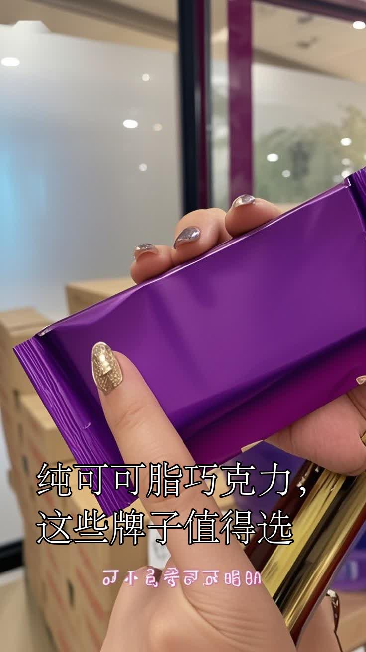 纯可可脂巧克力,这些牌子值得选