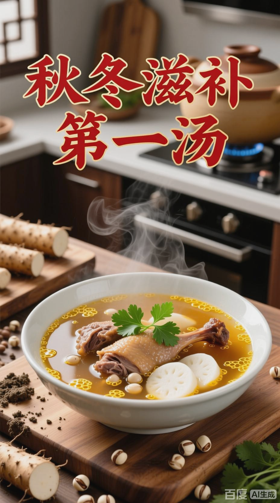 山药芡实老鸭汤,养生滋补之选