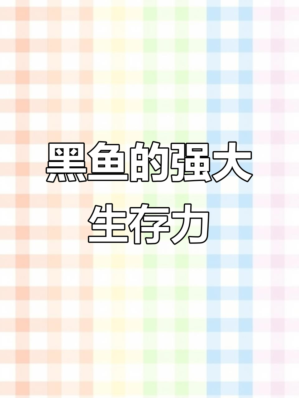 黑鱼适应性强,生长迅速,饲料多样,养殖简单