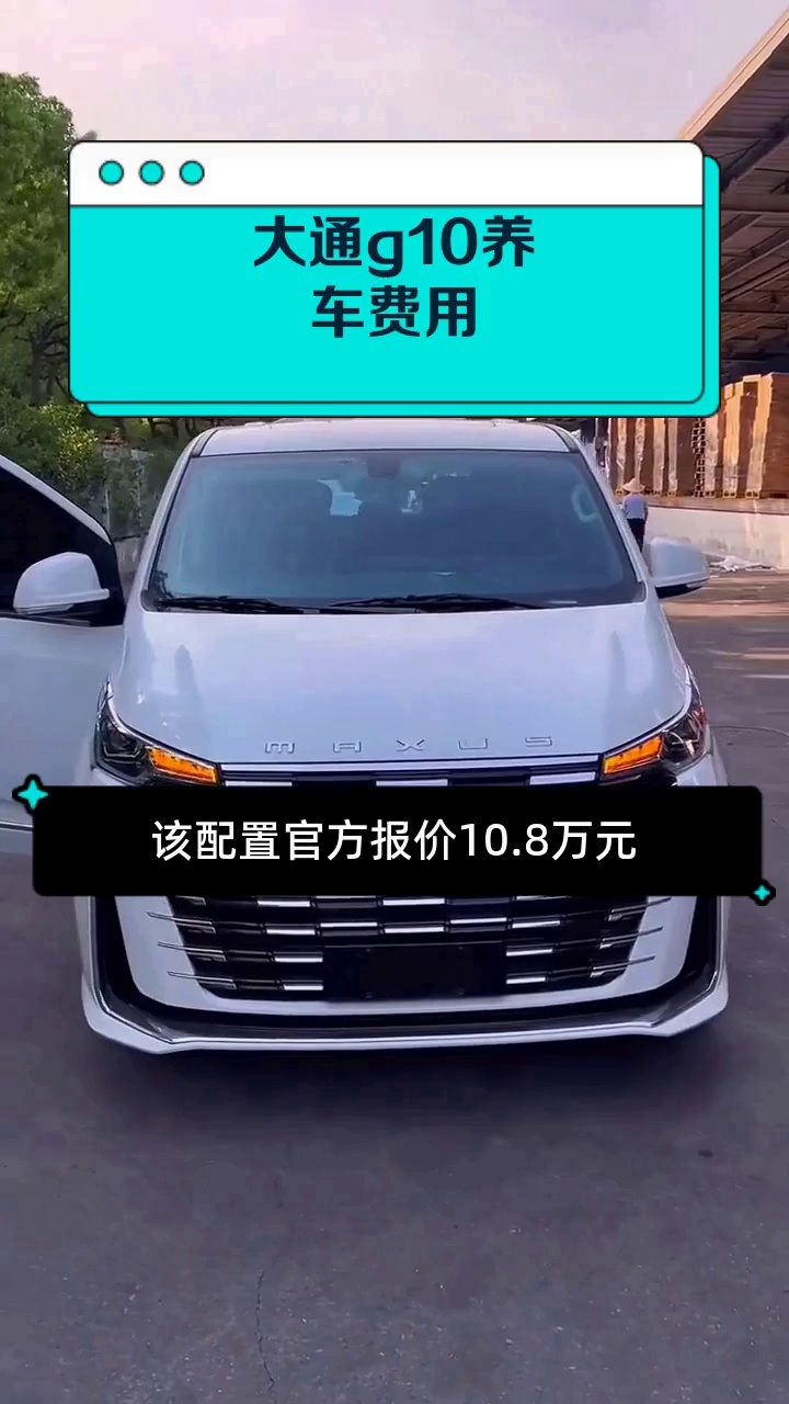 大通g10养车费用