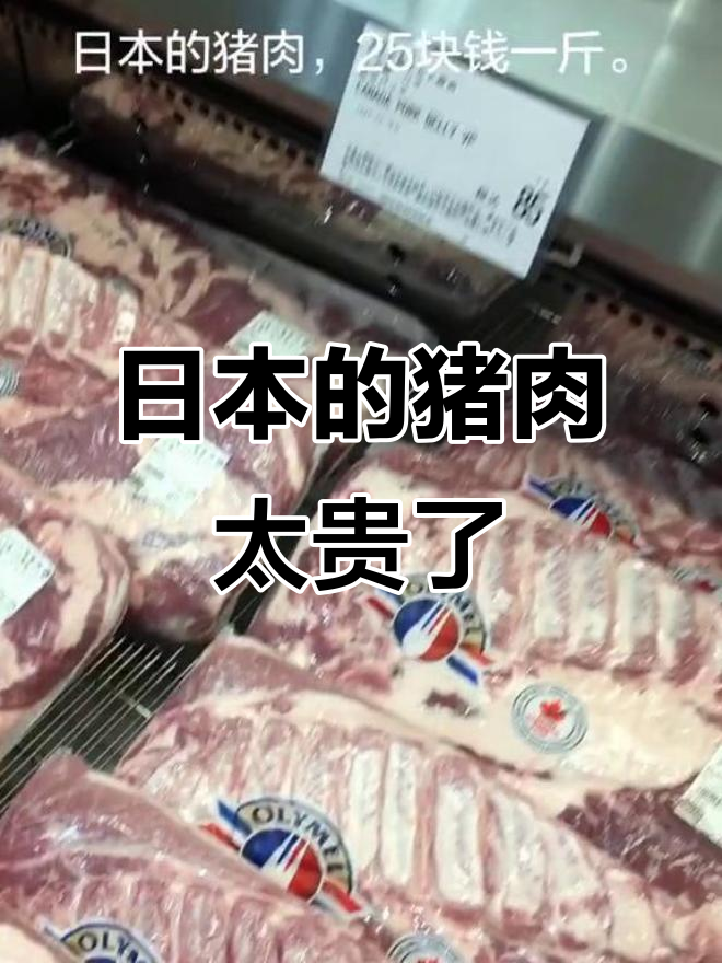 日本超市猪肉价格大揭秘,排骨一斤竟要这么多钱!