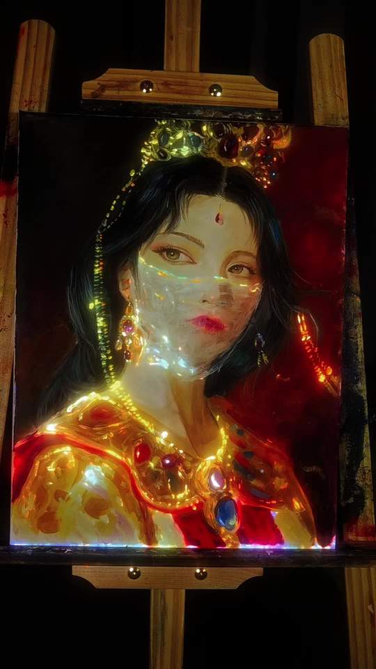 上帝信徒遇二次元人鱼公主，绘画灵感爆发