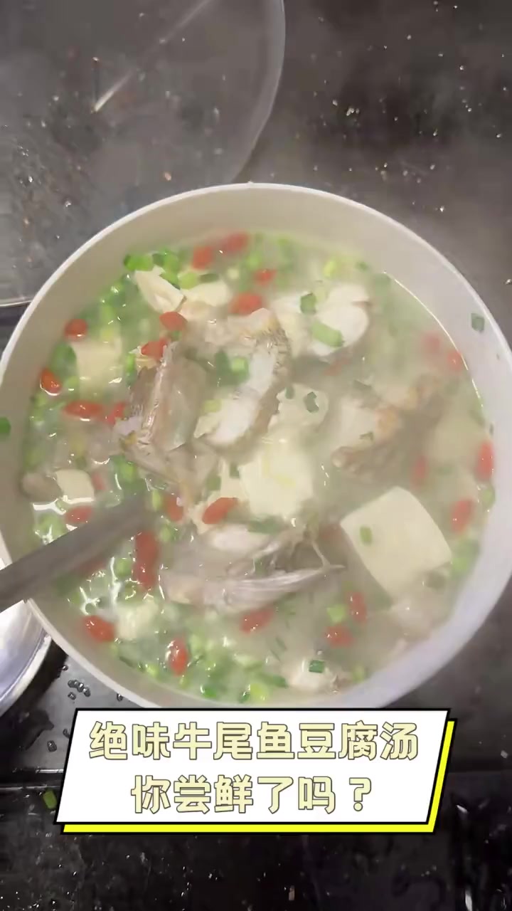 绝味牛尾鱼豆腐汤,你尝鲜了吗?