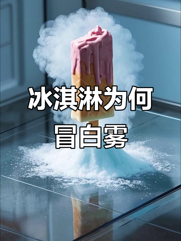 为什么冰淇淋冒白烟?揭秘背后的物理原理