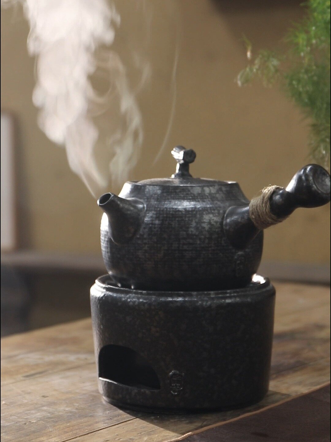 冬季喝茶用这酒精炉套装煮水,真的太赞了!