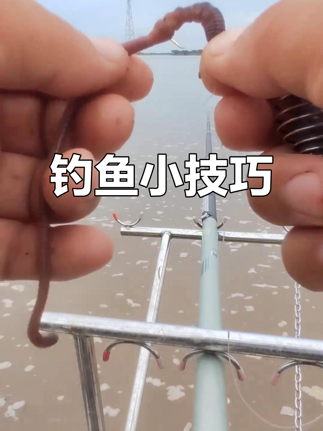 挂蚯蚓有诀窍,钓鲶鱼更轻松!