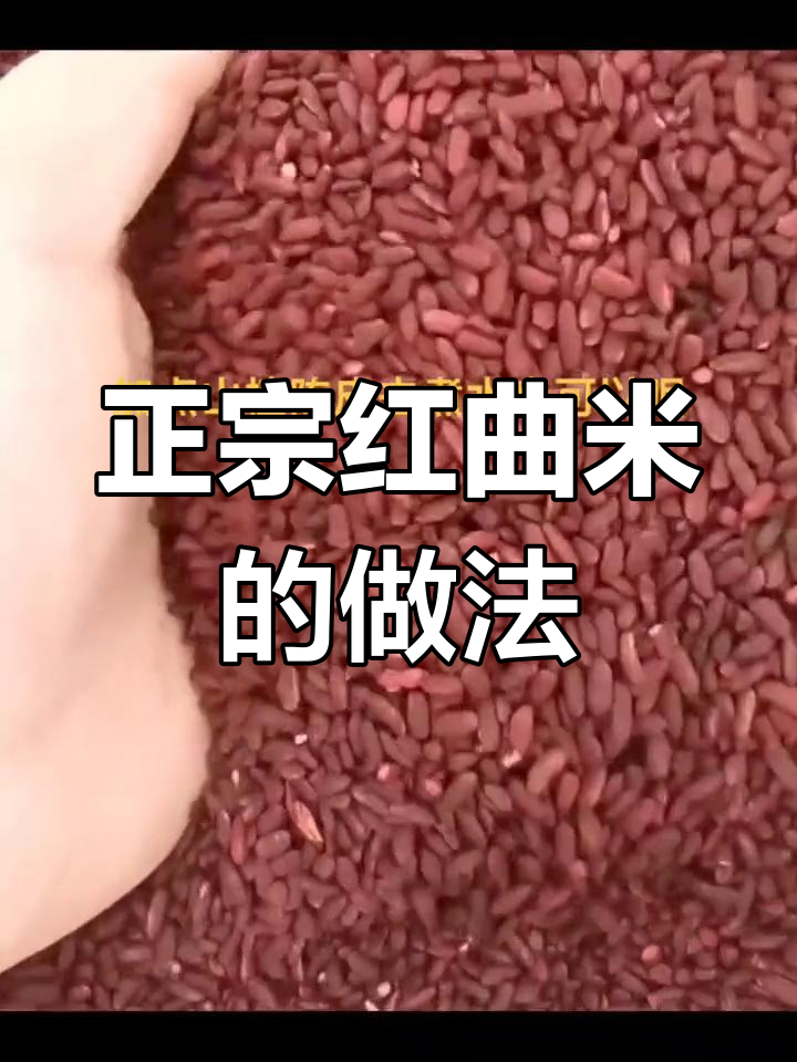 红曲米三种吃法,熬粥、泡水、煮汤全搞定