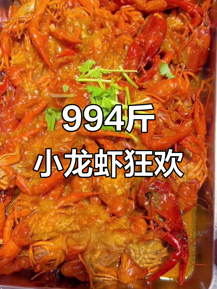 第二季龙虾节盛大开启，994斤小龙虾等你来挑战
